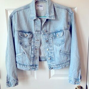 Old Navy Cropped Jean Jacket